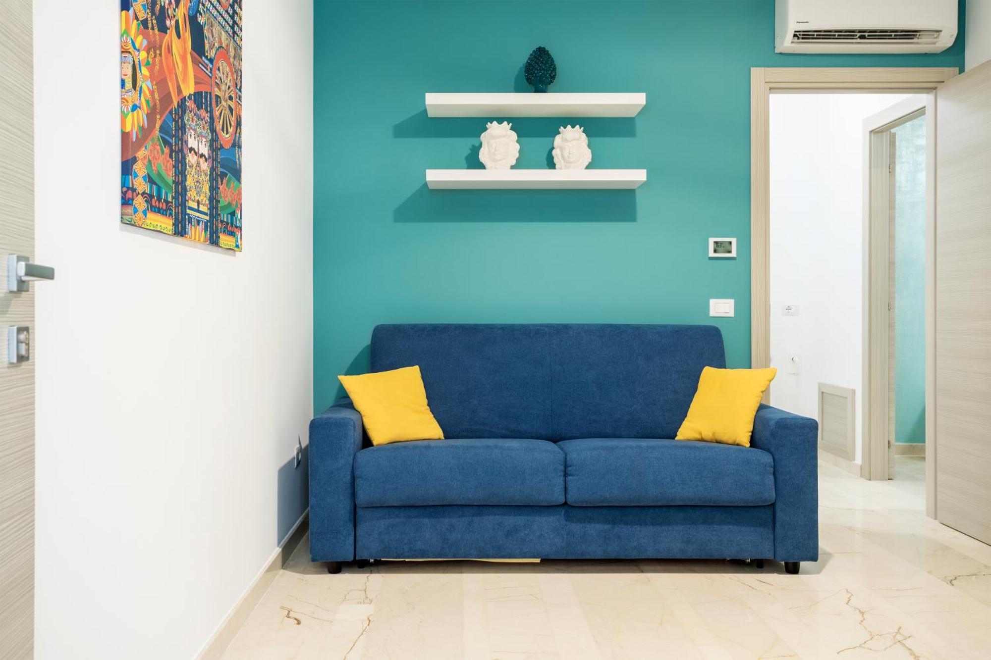 Azzurra Apartments Балестрате Экстерьер фото