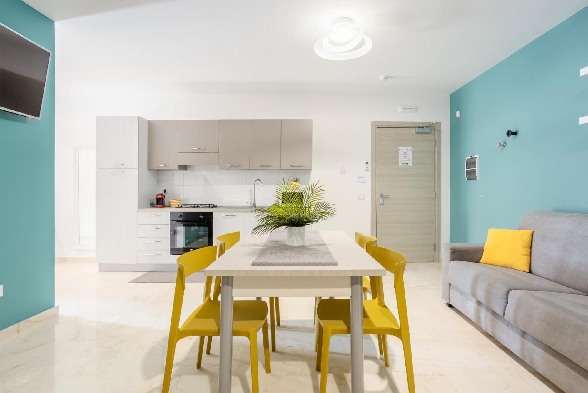 Azzurra Apartments Балестрате Экстерьер фото