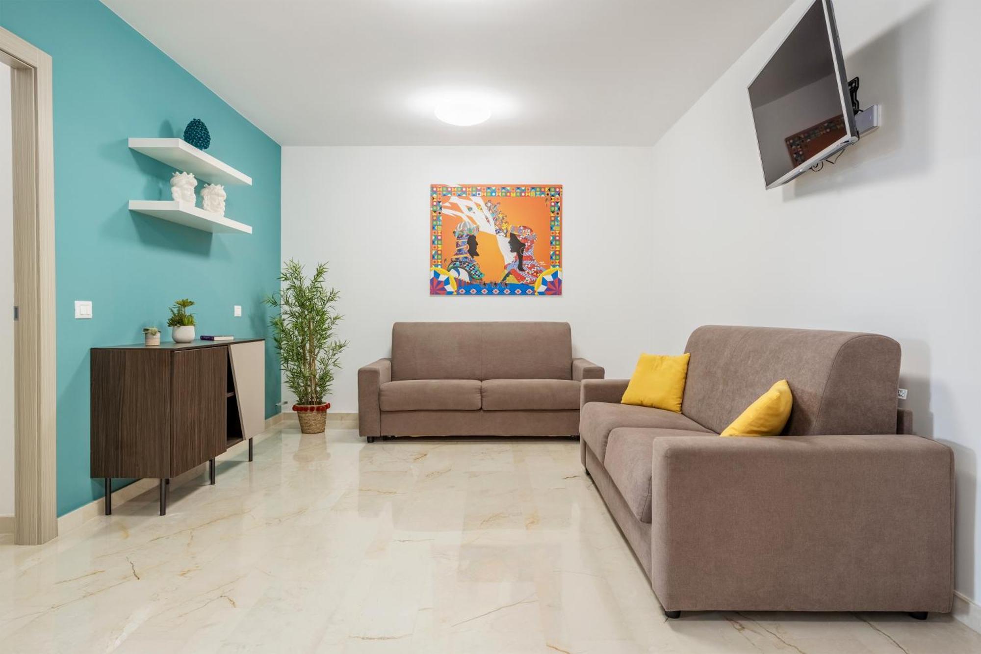 Azzurra Apartments Балестрате Экстерьер фото