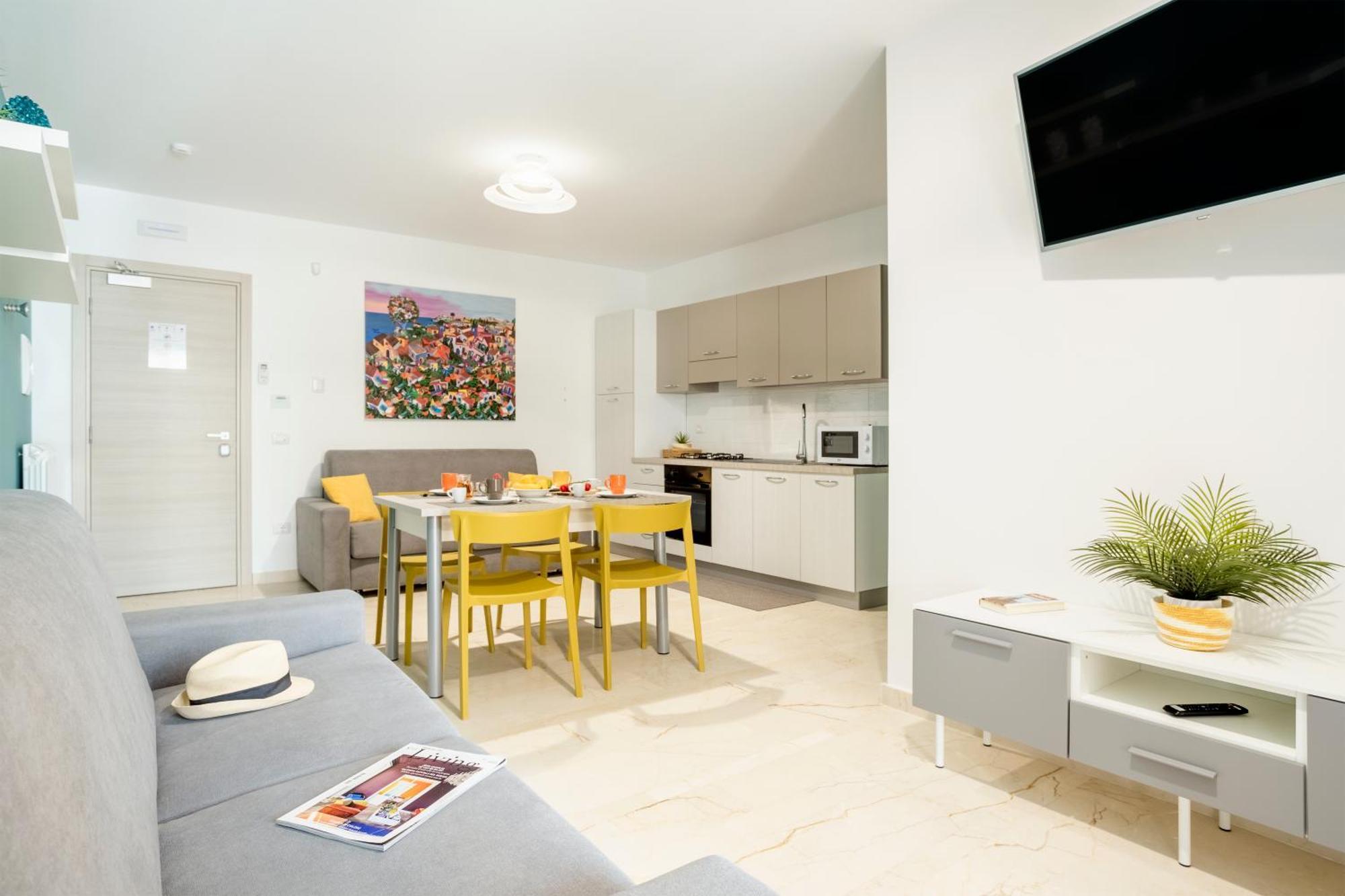 Azzurra Apartments Балестрате Экстерьер фото