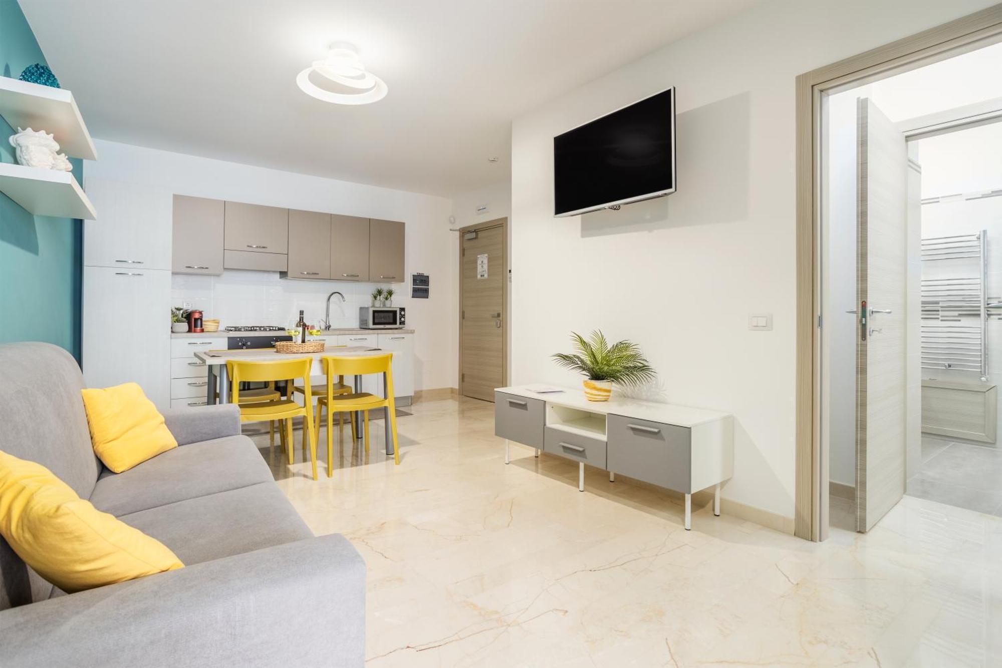 Azzurra Apartments Балестрате Экстерьер фото