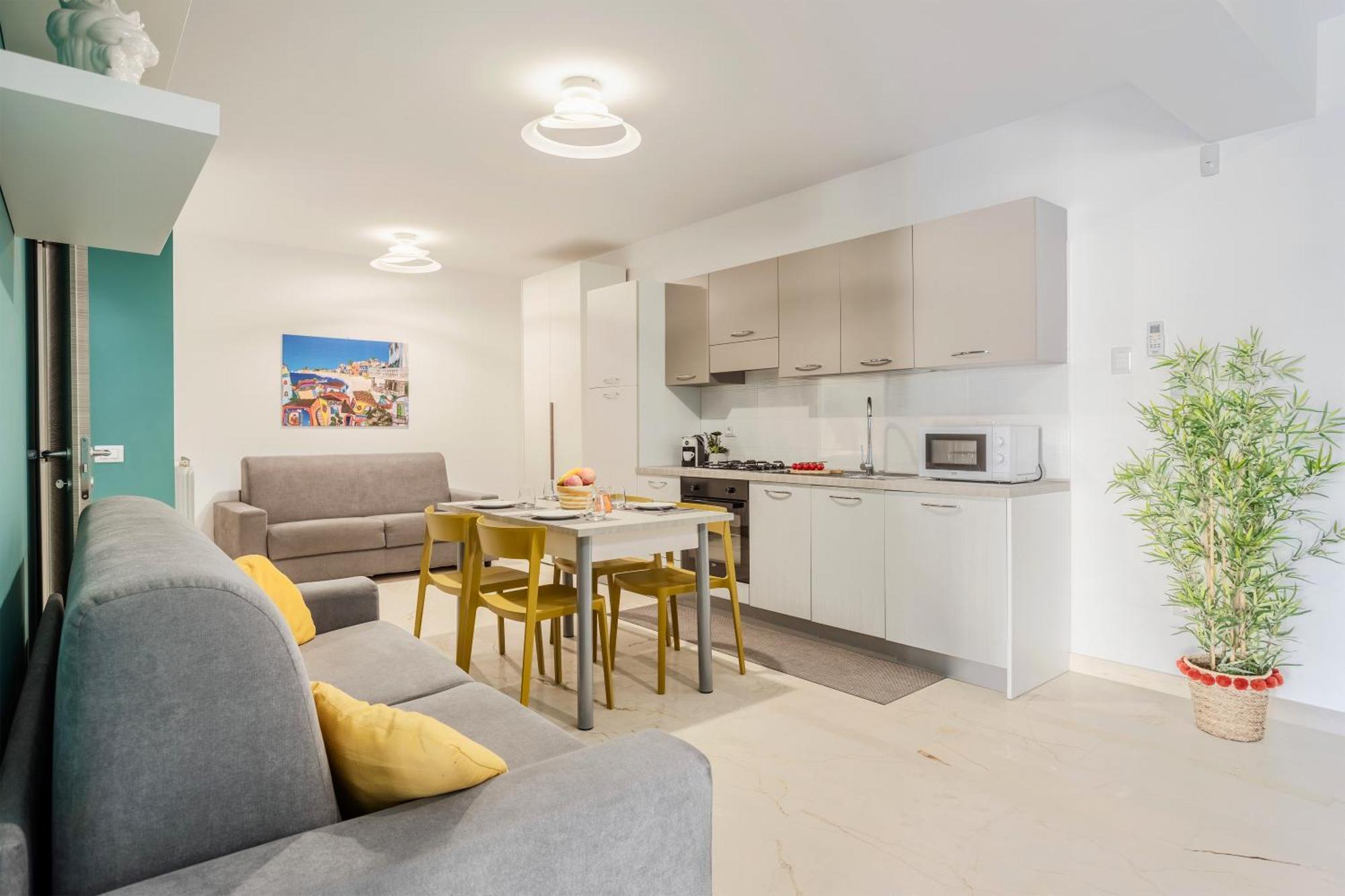 Azzurra Apartments Балестрате Экстерьер фото